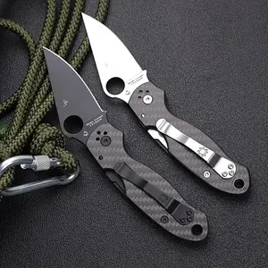 C223 tactical folding knife, carbon brazing handle, S90V high hardness corrosion-resistant blade, outdoor camping  EDC knife, the best gift.