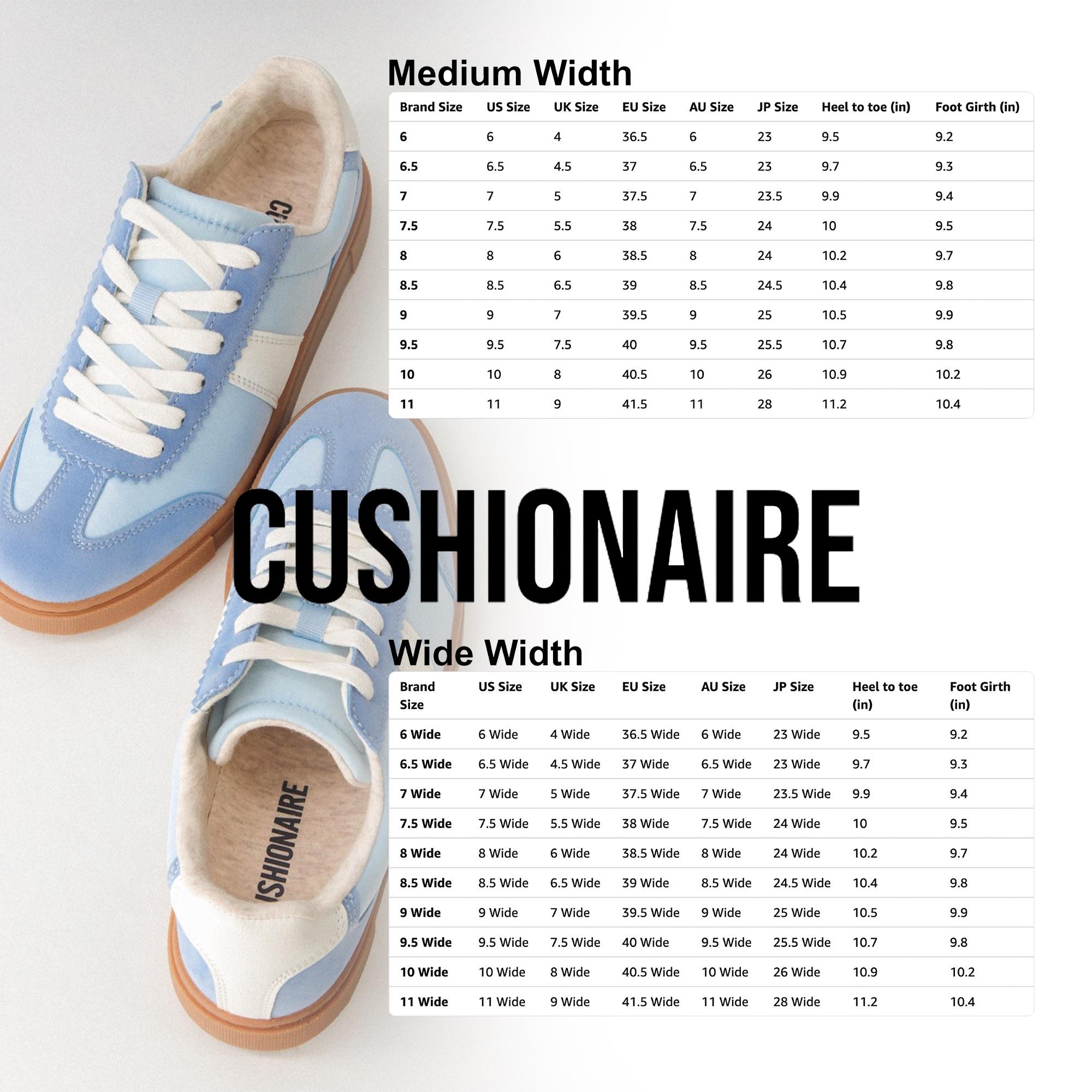 Cushionaire Balance Women's Lace Up Sneaker - Casual Tennis Shoes for Women with Memory Foam and Slip Resistant Outsole