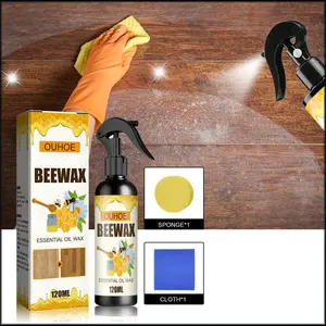 LAVIE LIFE Furniture Polishing Beeswax Spray Wooden Floor Cleaning Maintenance Wood Table Shiny Wear Resistant Multipurpose