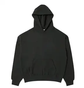 STREETWEAR Stretch Limo Pullover Hoodie - Heavyweight Cotton Fleece-Backed Menswear Top