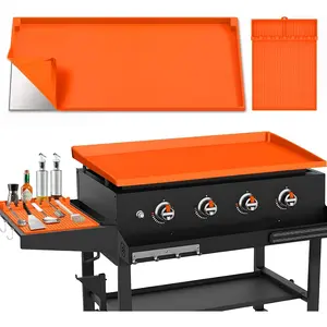 36" Griddle Cover and 16" Griddle Accessories| Comprehensive Protection| Thick &| Reusable & Food-Grill Mat| from Dirt & Rust