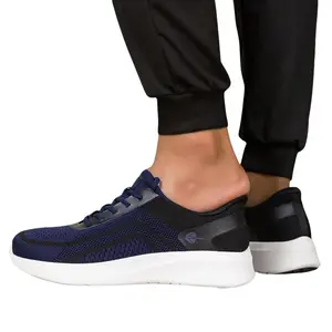 Bemiro Shoes Men's Stylish Sneakers for All Seasons Shock-Absorbing Jump Rope Training Shoes Lightweight Non-Slip Gym Footwear for Road Running Comfortable Breathable Upper Casual Shoes