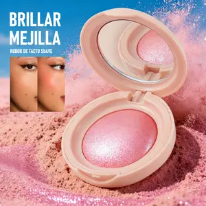 Soft Pinch Glitter Powder Blush, Glow Peach Blush Makeup Cosmetic Gifts, Cruelty Free-Shape, Contour & Highlight Face for a Shimmery Finish, stock up on specials