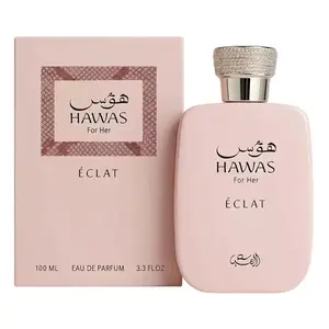 Rasasi Hawas Eclat for Women Eau de Parfum Spray, 3.4 Ounce