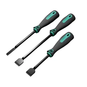 3-Piece Car Scraper Set, Durable Material Oil Stain Remover, Rust Removal Tool with Handle, Precision Scraping, Multi-Functional Repair Tool, Car Detailing Tools