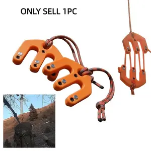 Ultra-Light Hunting Game Winch System, Portable Nylon Pulley Set, Compact Outdoor Hunting Tool, 1pc Game and Equipment Pulley Group