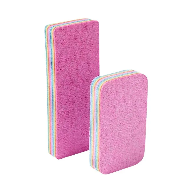 Rainbow Sponge Reusable Multifunctional 12-Layer Comfortable Water Molecule Rainbow Cleaning Cloth for Versatile Home Cleaning Tasks