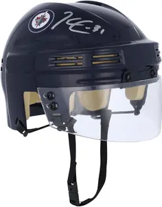 Kyle Connor Winnipeg Jets Autographed Navy Mini Helmet - Fanatics Authentic Certified