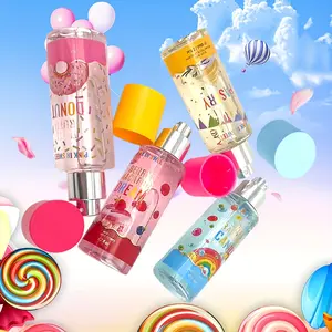 4-piece gift box - Women's Body and Hair Spray 60ml 2fl.oz each piece - Sweet fragrance spray, long-lasting fresh scent, perfume for dates, parties and gifts