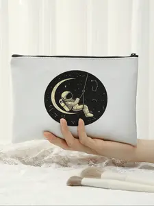 Astronaut Snack Bag for Travel, Organizer for Cosmetics & Emergency Snacks, Ideal Gift for Friends & Sisters, Fashionable Storage Pouch