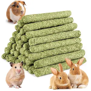 45 Timothy chew sticks, suitable for pets such as rabbits, guinea pigs, hamsters, chinchillas, mice, and gerbils.