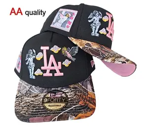 NEW ERA EXCLUSIVE 9FIFTY A-FRAME BLACK/ REALTREE LOS ANGELES DODGERS "HEAVENLY CITY" W/ SHOHEI OHTANI 50-50 CLUB SIDE PATCH