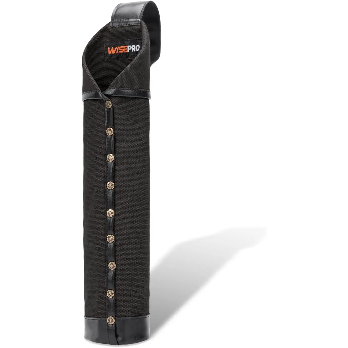 -Resistant Electrode Bag, Canvas Rod, Electrode Holder with Belt Loops and Rivets Reinforced, 14.5 * 2.5 * 2.5 Inch