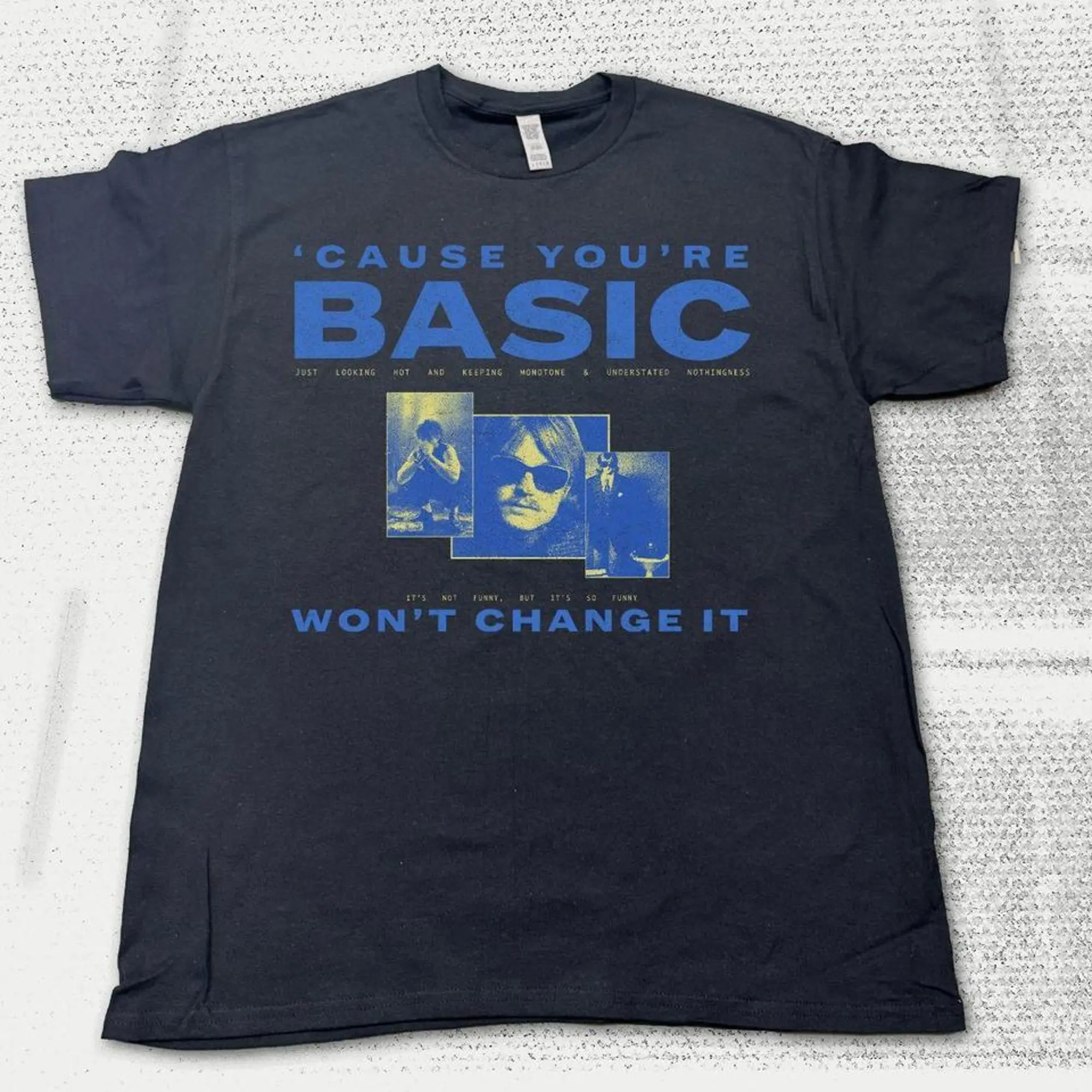 DJO Inspired Basic being Basic Graphic Tee Indie Pop Collage Shirt Unisex