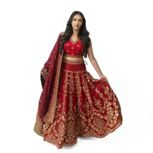 Riddhi Red Lehenga Choli