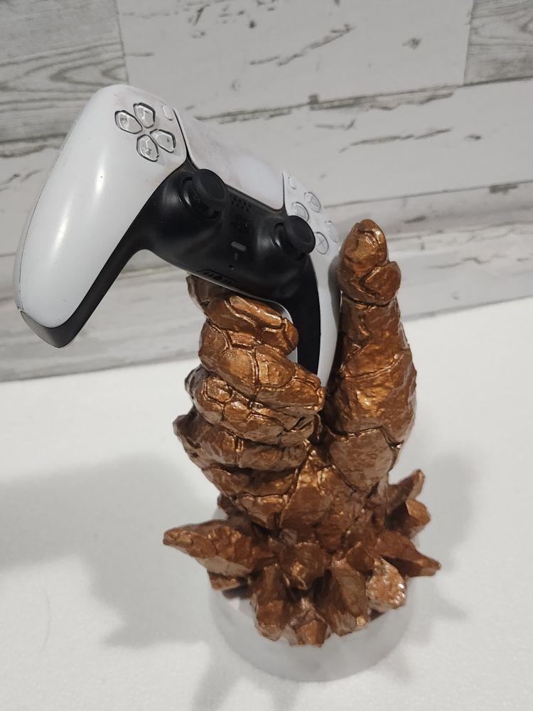 Rock Solid 3D Printed Gaming Controller Holder, Lightweight Design Ideal for Gaming Accessories Console