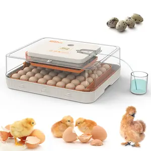 56 Egg Incubator for Hatching Eggs, Egg Incubators with Automatic Egg Turning, Temperature and Humidity Control, Egg Candler, Automatic Water Bottle Refill, Incubator for Chicken, Ducks, Goose