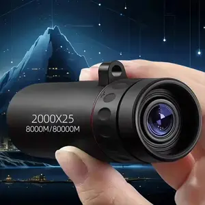 Mini monocular telescope 2000X25 high-definition high-power for mobile phones, suitable for concerts, compact and portable, outdoor photography and sightseeing, Travel Gadgets, a small gift for Christmas and New Year