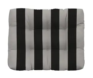 RSH Decor Tufted Ottoman Cushion for Outdoor Patio Furniture - 21" x 17" Sunbrella Fabric, Water-Resistant Replacement Cushion