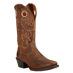 Ariat Men’s Sport Square Toe Powder Brown Boots 10017365