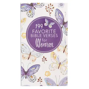 199 Favorite Bible Verses for Women - Gift Book - Paperback