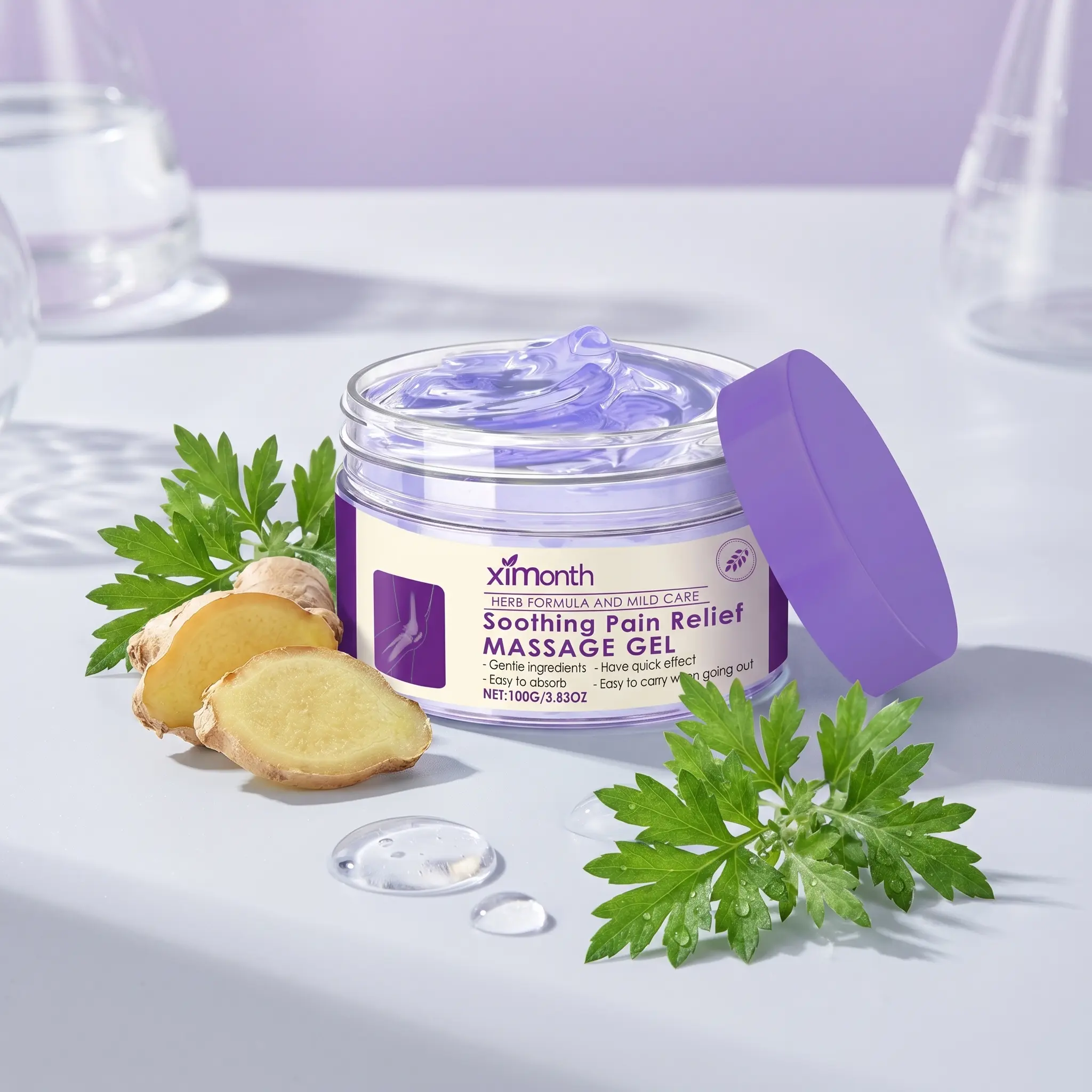 Natural Plant Joint Gel Gentle Skin-Friendly Massage Cream for Men & Women relief