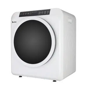 Winado Compact Laundry Dryer 13.2lbs Capacity, 3.5 cu.ft Portable Front Load Dryer, Stainless Steel Drum, Exhaust Pipe for Apartment Home Dorm 120V 1300W