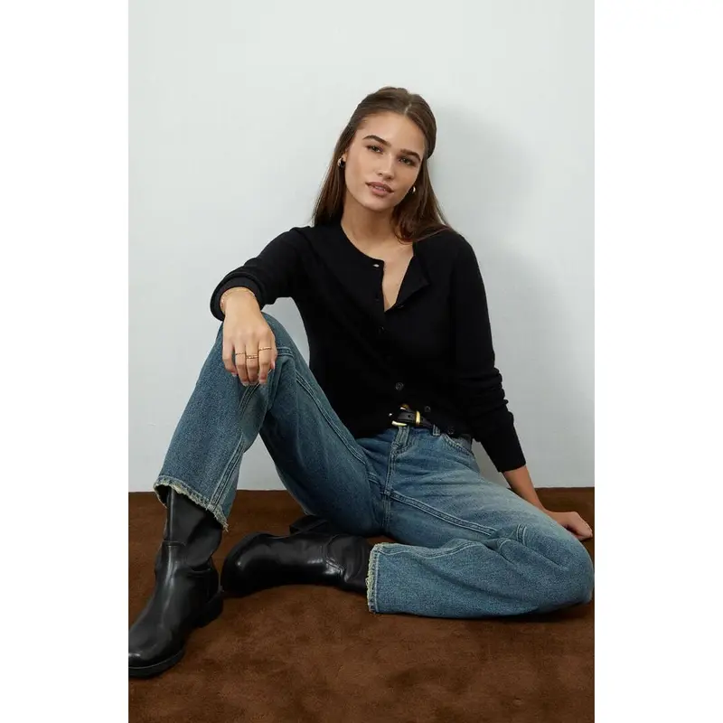 Beverly and Beck Women's Marley Button Down Cardigan