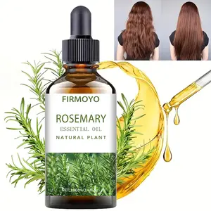 3.38 oz Rosemary Essential Oil - Botanical Formula, Premium Plant Oil, Premium Nourishing Oils, Nourishing Hair & Light Beige Care, Suitable for Massage/Bathing, DIY, Multi-Purpose Face, Body, Nails | Ideal Holiday Gift