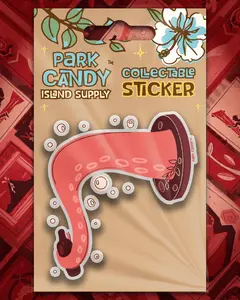 The Kraken Transparent Sticker