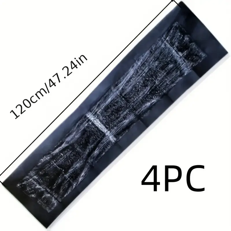 Strong Adhesive Film 4 Pack Long-Lasting 120cm/47.24in Specially Designed for Indoor Pest Control Ideal for Homes and Offices