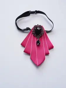 Vintage Luxurious Rhinestone Bow Tie, Palace Water Drop Pendant, Shirt Suit Collar Accessory, Wedding Banquet Business Wear, Bow Decor Tie