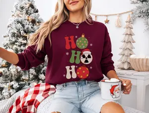 Radiologic Technologist Christmas Sweatshirt Funny Xray Tech Holiday Sweater for Men Women Medical Staff