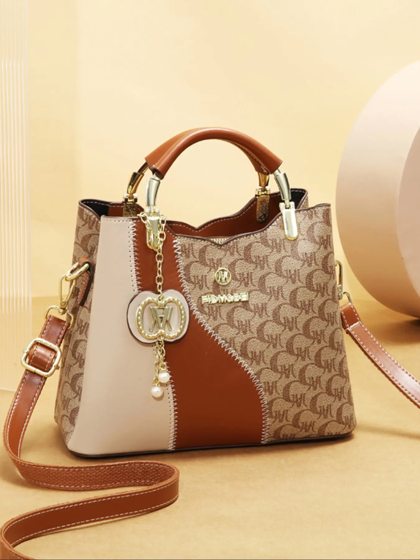 New Fashion Letter Print Large Capacity, Casual Style, Casual Shoulder Purse, All Seasons, Versatile and Stylish, Elegant, Fashionable Bags, Crossbody Handbag, Crossbody Shoulder Bag, Crossbody Purses, Perfect for Daily Use