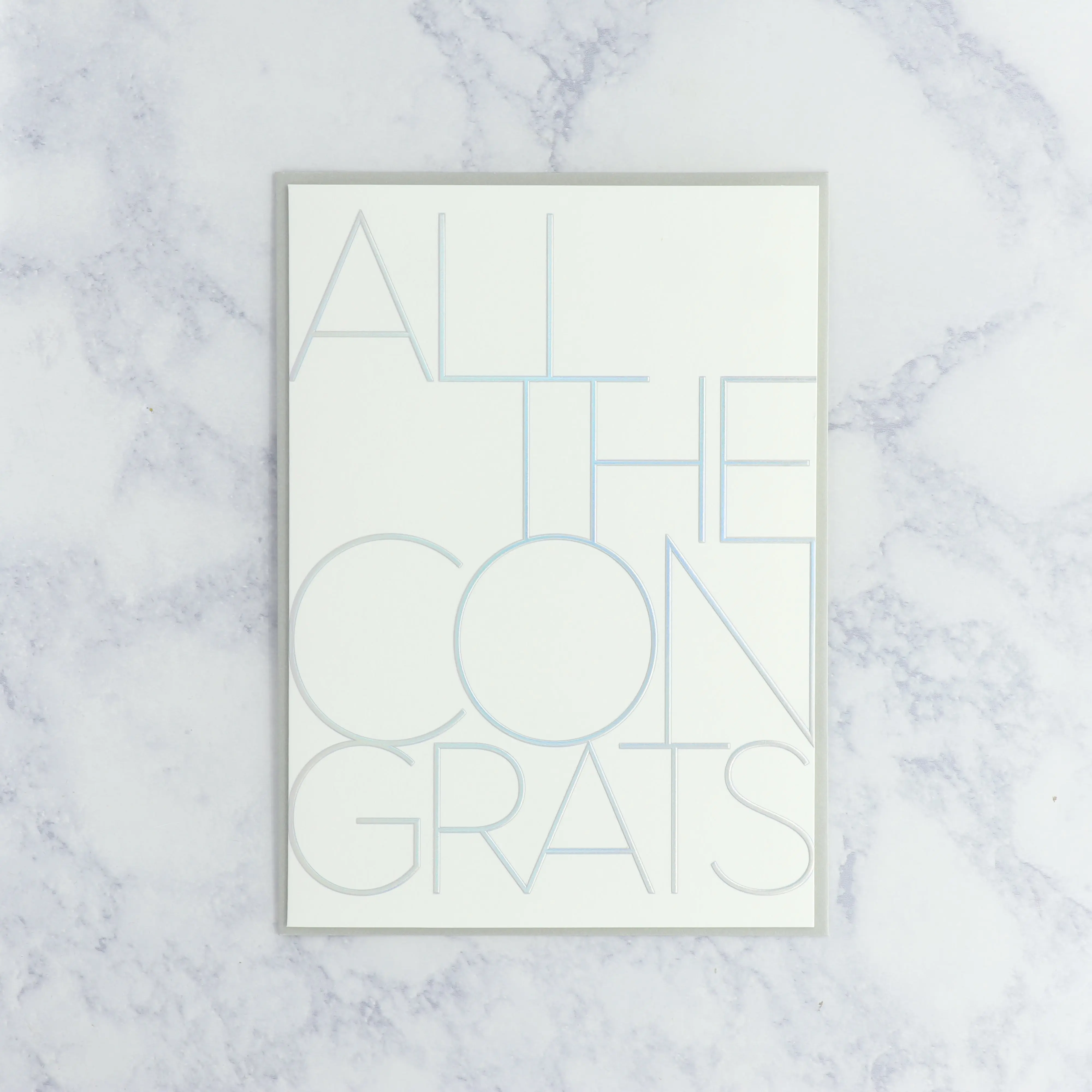 "All The Congrats" Congratulations Card