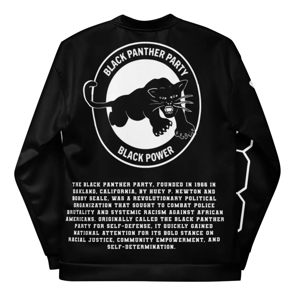 Black Panther Party Unisex Bomber Jacket Black Panther Party Unisex Bomber Jacket