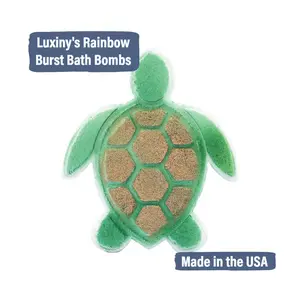 Bath Bomb | Rainbow Burst | Moisturizing | Sea Turtle Body Care Body Wash