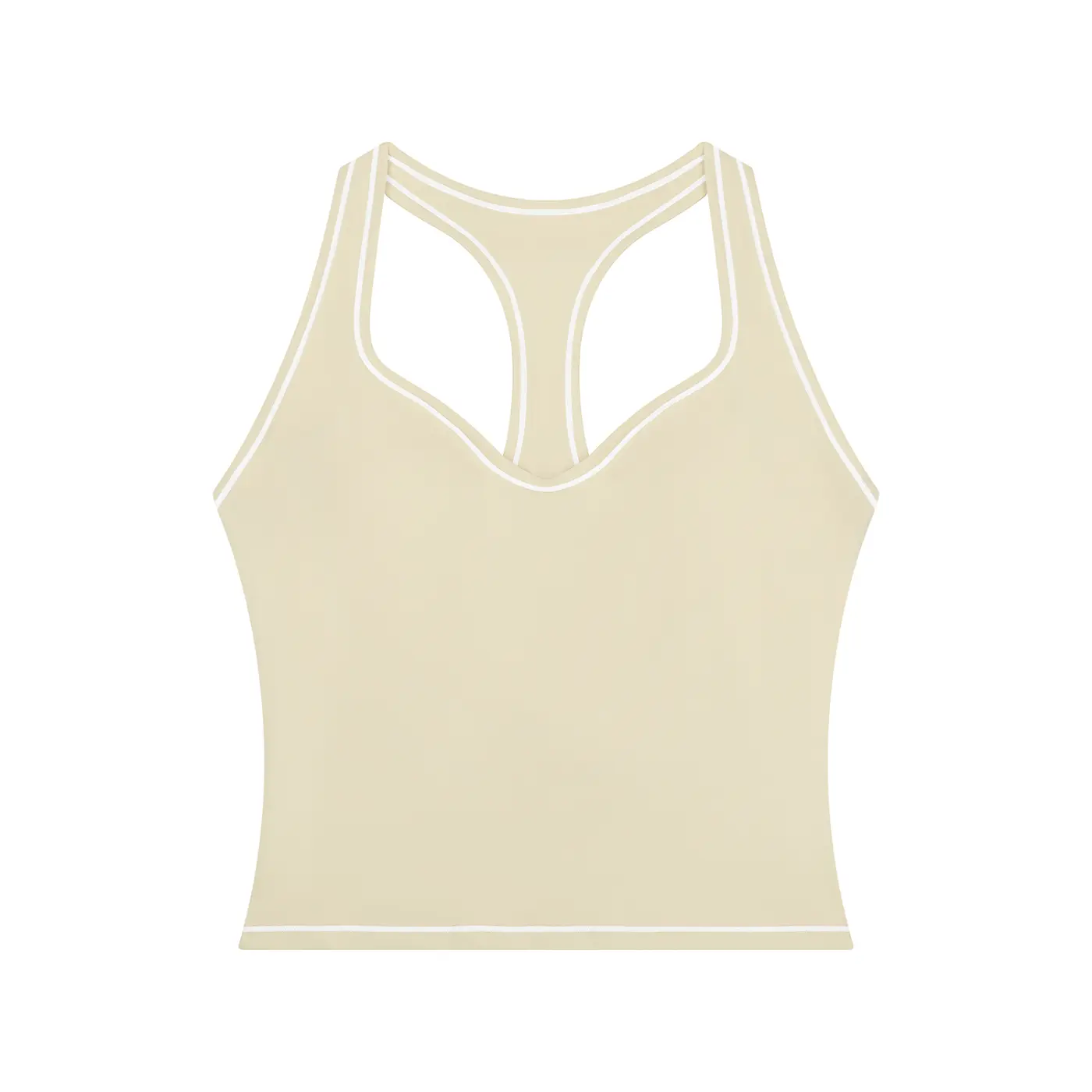 Lifting B-Eazy Women’s Topstitching Yoga Tank Top