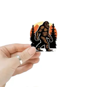 Bigfoot Sticker, Bigfoot Decal, Sasquatch Cup Decal, Sasquatch Decal, Sasquatch Sticker, Bigfoot