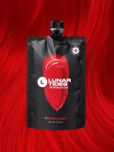 Lunar Tides Bright Red Hair Color Semi-permanent - True Lust Hair Dye Haircare