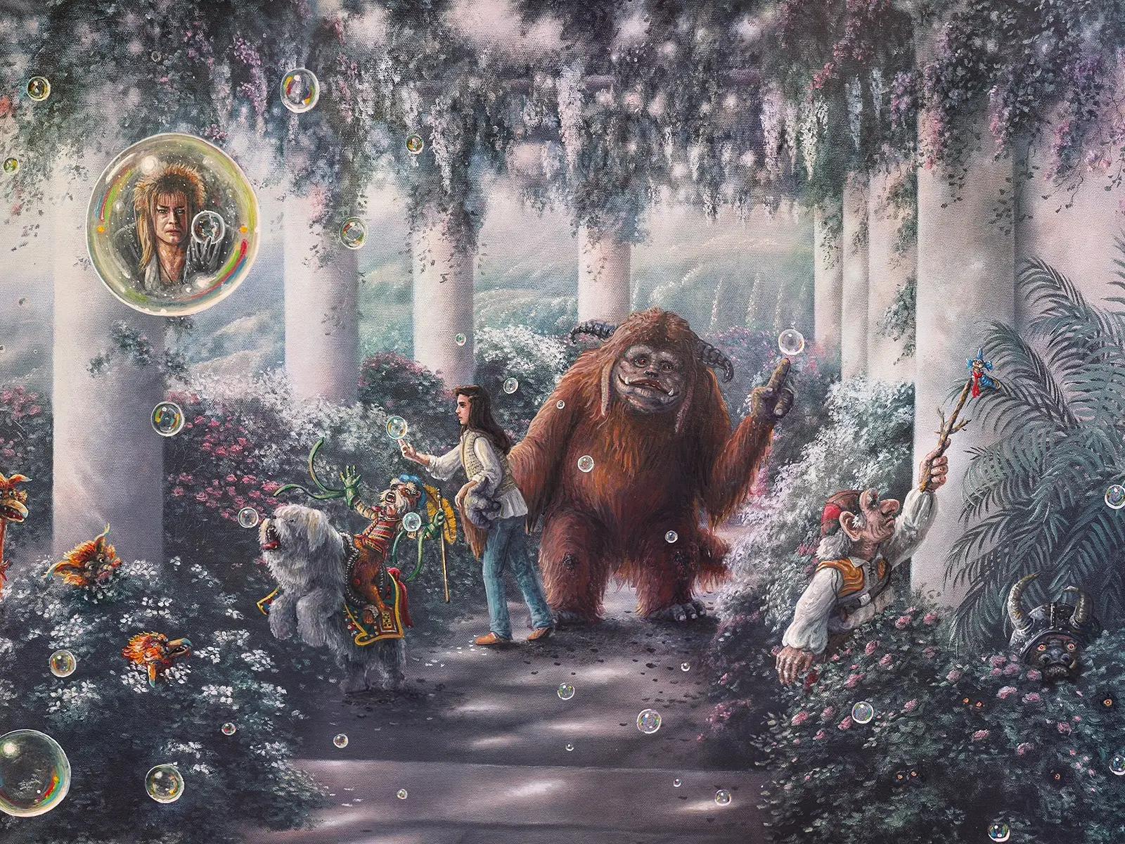 "Don't Go That Way" - 24" x 16" High Quality Canvas Print