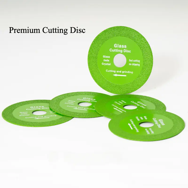 100mm Premium Glass Cutting Disc, Cutting Sand Wheel, Professional Cutting And Grinding Disc for Glass Ceramic Diamond Marble Jade Crystal, Durable cutting discs, High-precision cutting discs