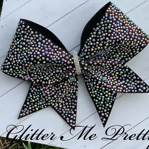 Cheer Bow Rhinestone Custom Team Competition Cheer Bow
