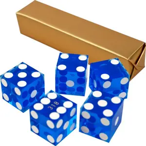 Trademark Poker 19mm A Grade Serialized Set of Casino Dice