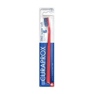 CURAPROX CS 3960 Ultra Soft & Gentle Toothbrush with 3960 Curen® Filaments for Gentle Cleaning & Compact Head for Daily Oral Care