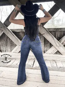 Kimes Ranch Jennifer Dark High Rise Trouser Women's Jeans