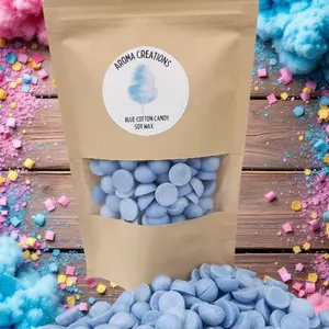 Blue Cotton Candy Wax Melts