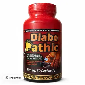 DiabePathic Diabetic Neuropathy Support Supplement - Nerve & Circulation Formula - 60 Caplets