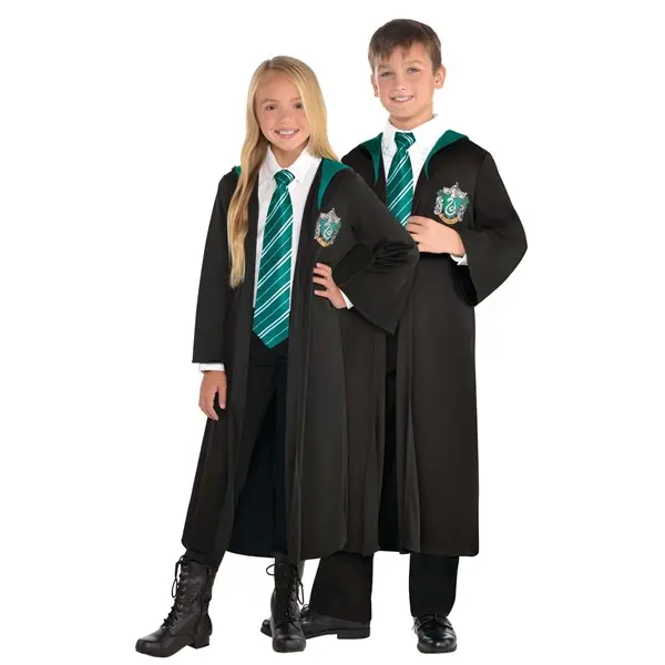 Kid's Harry Potter Costume Slytherin School Robe