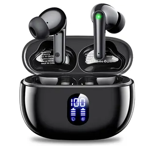 True Wireless Earbuds – CVC Noise Cancelling, Touch Control, IPX5 Sweat-Proof, 4.5g Ultra-Light Design Audio Bluetooth noise cancelling headphones